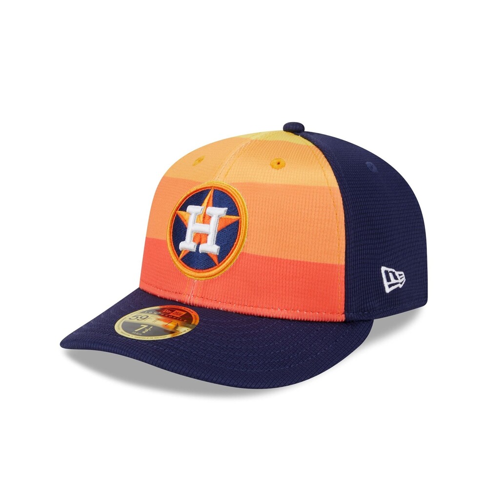 Houston Astros 2025 Batting Practice Low Profile 59FIFTY Fitted - Size 7 1/2